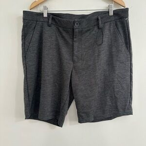 NWOT WESTZEROONE Edmund Shorts in Charcoal Sz 38 #V4